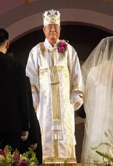 韓國牧師文鮮明成立統一教，但國際社會多認為其是邪教組織。 圖：翻攝微信