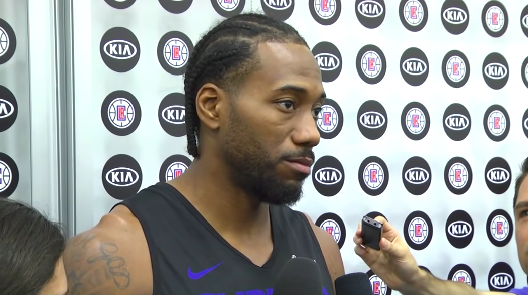 Kawhi Leonard。 圖：擷取自Youtube