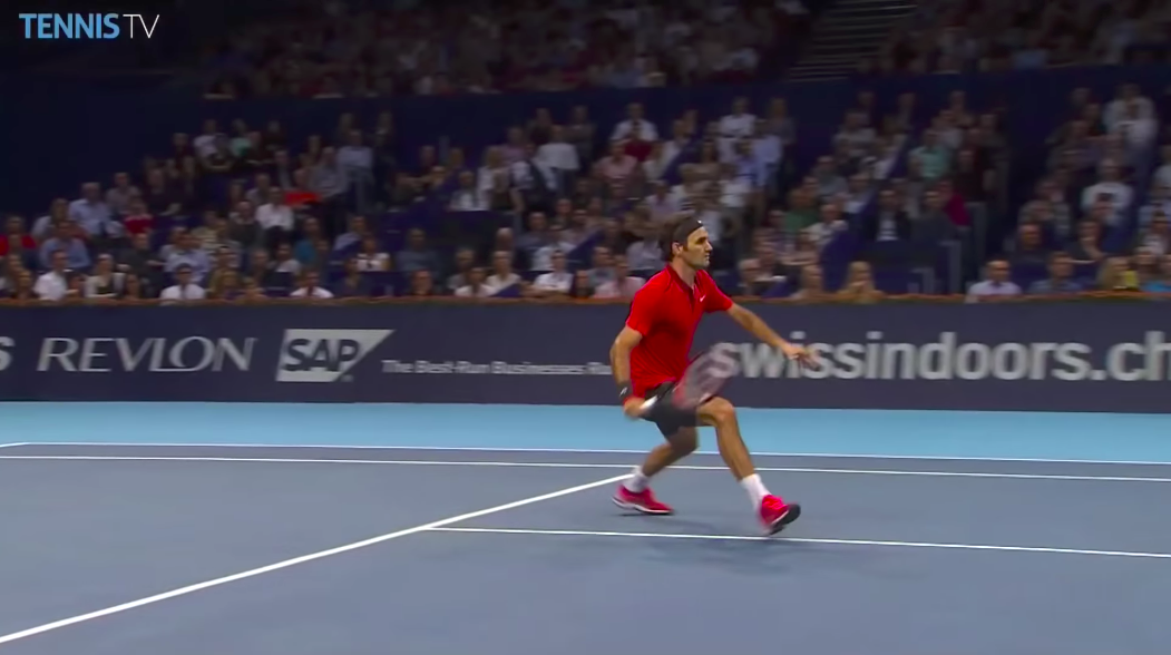 Roger Federer。 圖：擷取自youtube