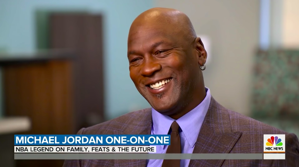 「籃球之神」Michael Jordan。 圖：擷取自Youtube（資料照）
