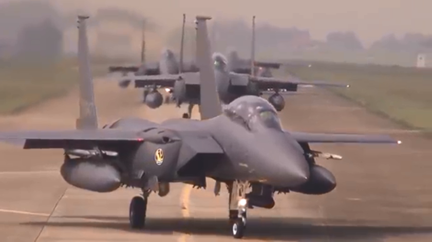 南韓空軍今(22)日出動戰鬥機執行伴飛驅離俄羅斯軍機任務。 圖：翻攝Youtube (資料照)