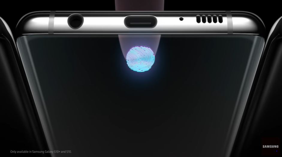 三星新款旗艦機Galaxy Note 10、S10近期爆出指紋辨識漏洞，該公司可能將研發更安全的解鎖方式。 圖：翻攝自Samsung官方YouTube
