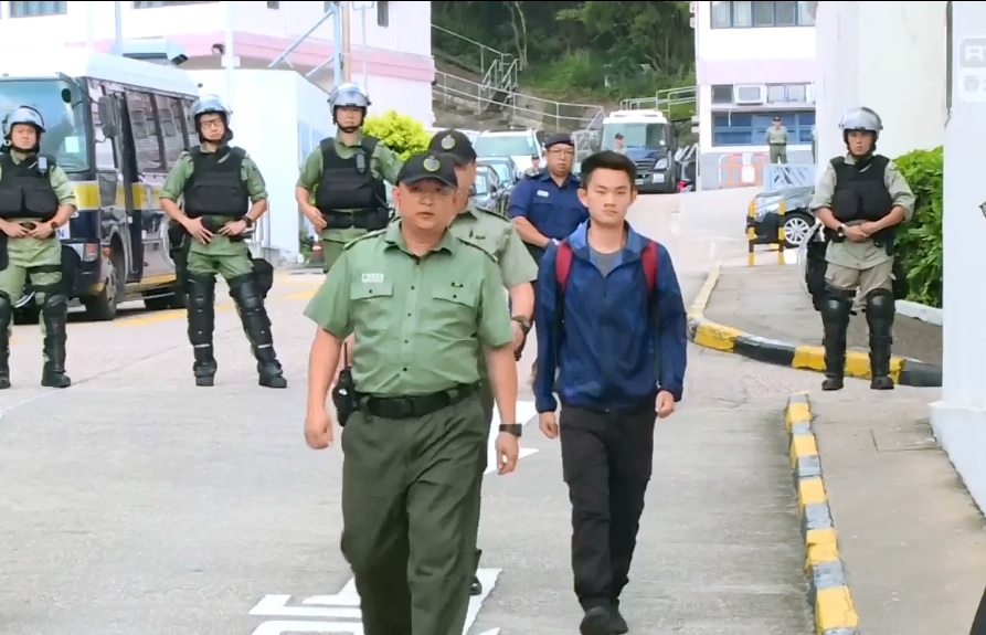陳同佳去年10月刑滿獲釋，至今仍未赴台投案。 圖：翻攝自香港電台影像新聞臉書影片（資料照片）