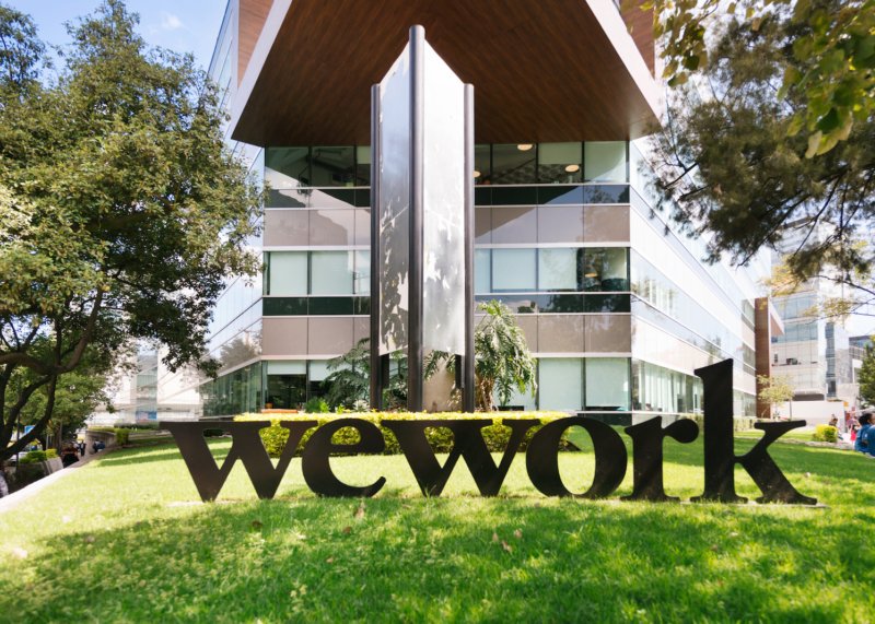 日本軟銀集團正式接管共享辦公室業者WeWork。 圖：翻攝自WeWork推特