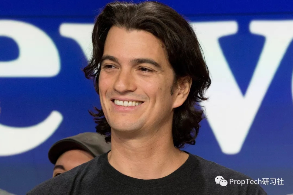 WeWork前執行長紐曼（Adam Neumann）。 圖：翻攝自PropTech研習社