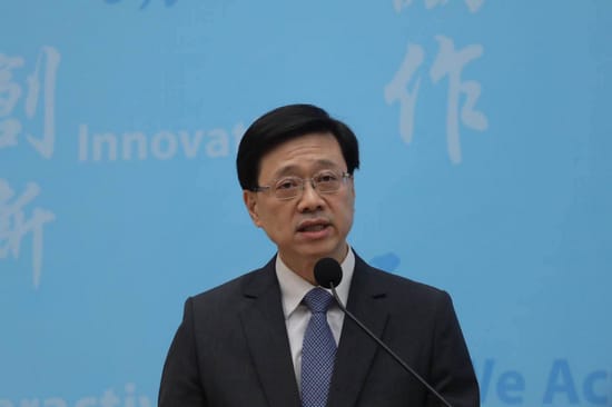 香港前政務司司長李家超獲得極高得票率當選新一任香港特首。 圖：翻攝自大公報（資料照）
