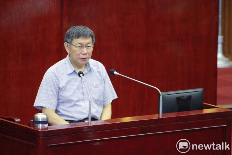 台北市長柯文哲。 圖：周煊惠／攝（資料照）