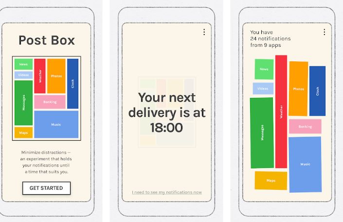 郵件箱（Post Box）。 圖：翻攝自 Play Store