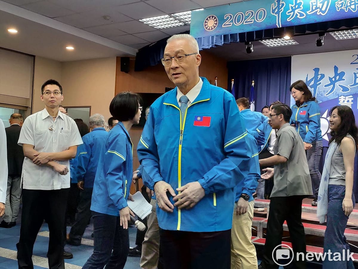 國民黨主席吳敦義。 圖：黃建豪/攝（資料照片）