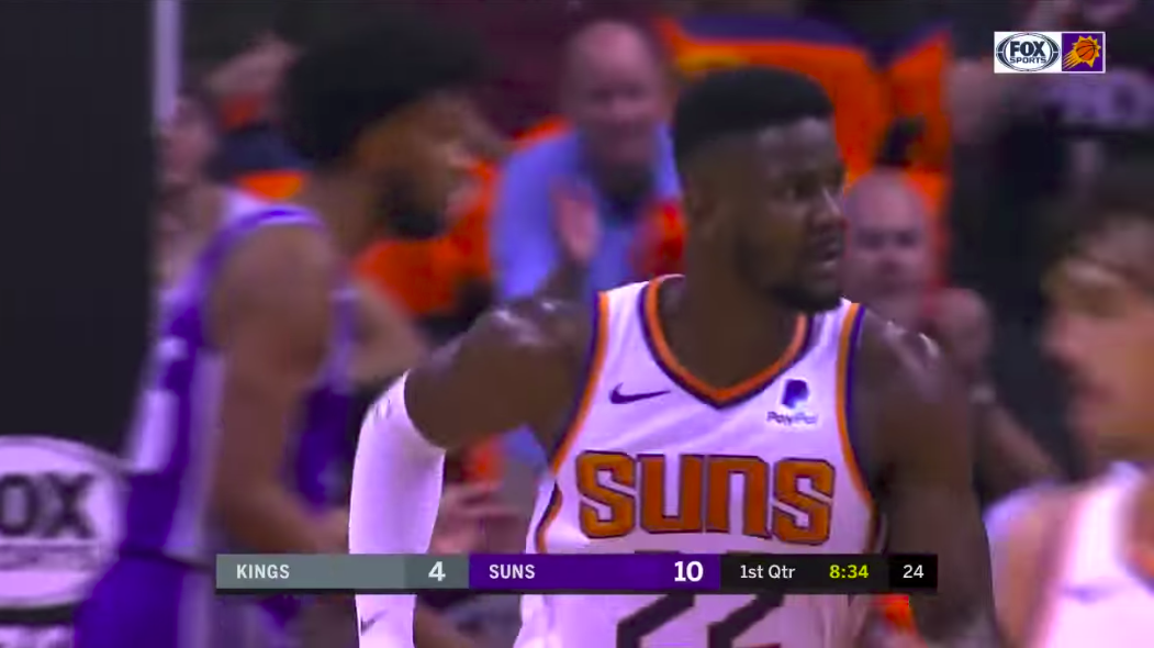 Deandre Ayton。 圖：擷取自Youtube
