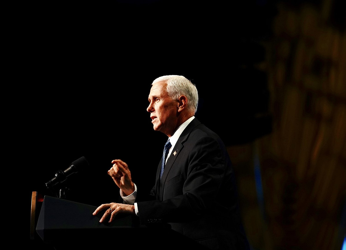 美國副總統彭斯（Mike Pence）。 圖：翻攝自Mike Pence推特