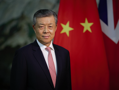 中國駐英國大使劉曉明。 圖：翻攝中國駐英國大使館官網（資料照）