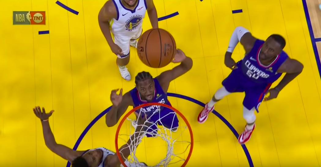 Kawhi Leonard。（中） 圖：擷取自Youtube