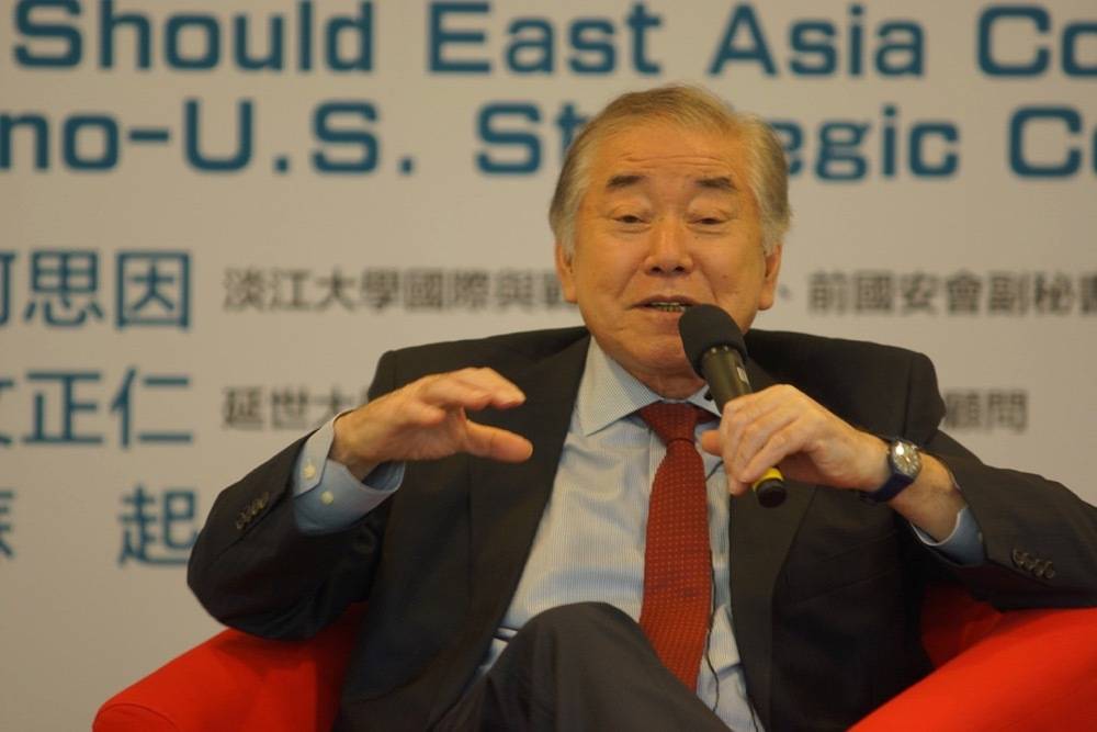 延世大學教授、南韓總統國安特別顧問文正仁教授。 圖 : 長風基金會/提供