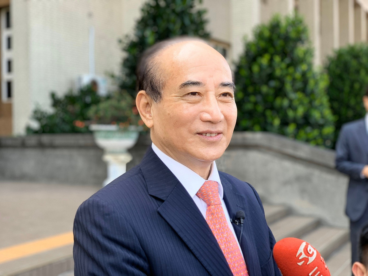 立法院前院長王金平26日再次強調，會參選到底，沒有變過。 圖：王金平辦公室/提供