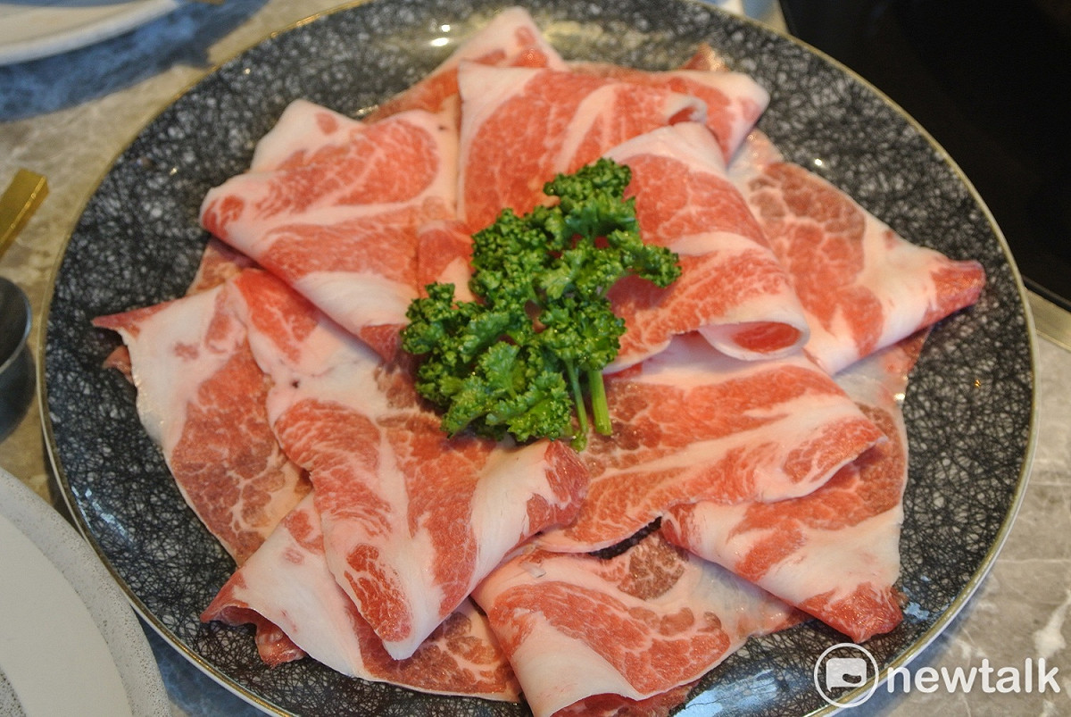 來自西班牙的伊比利黑豬。 圖：唐復年/攝