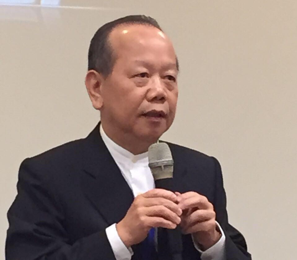 台中市果菜公司董事長賴溪松昨下午發生自撞車禍，經搶救後宣告不治。 圖 : 翻攝自賴溪松臉書