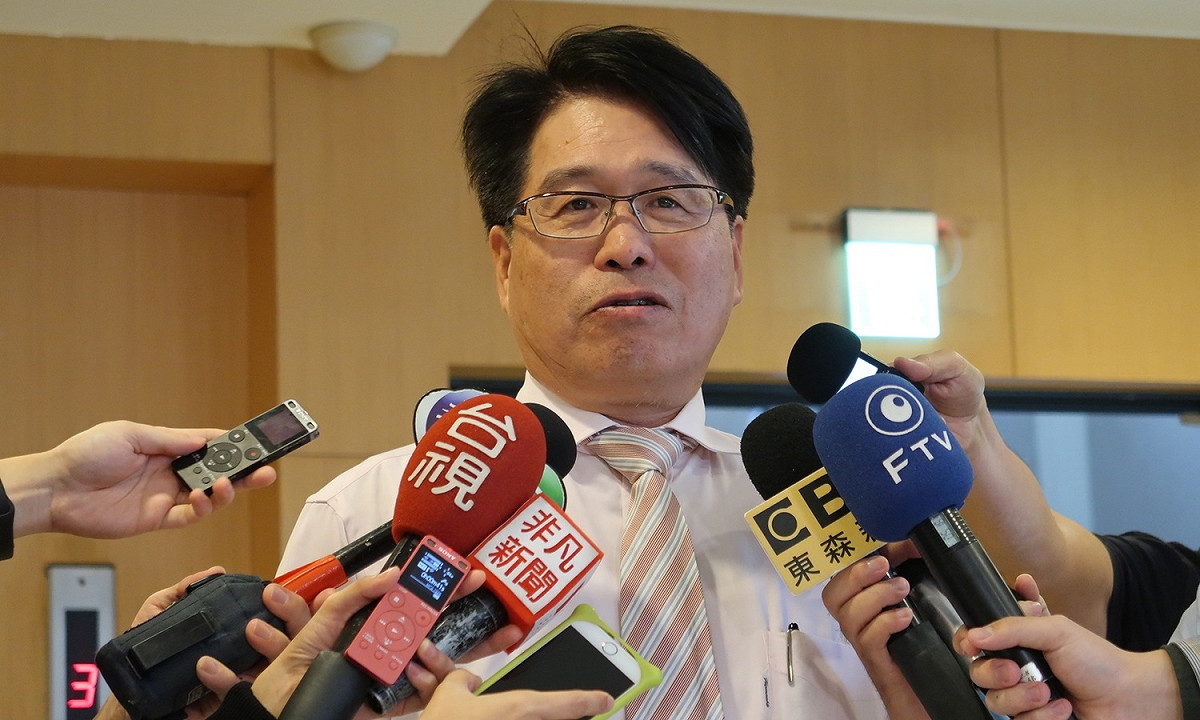 台灣民意基金會董事長游盈隆。 圖：林朝億/攝影（資料照片）