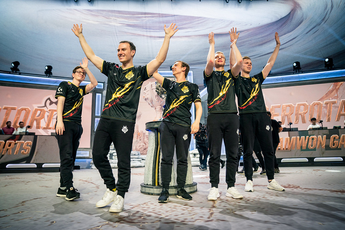 G2連兩年闖進世界賽最終四強。 圖：翻攝自LOL Esports flickr