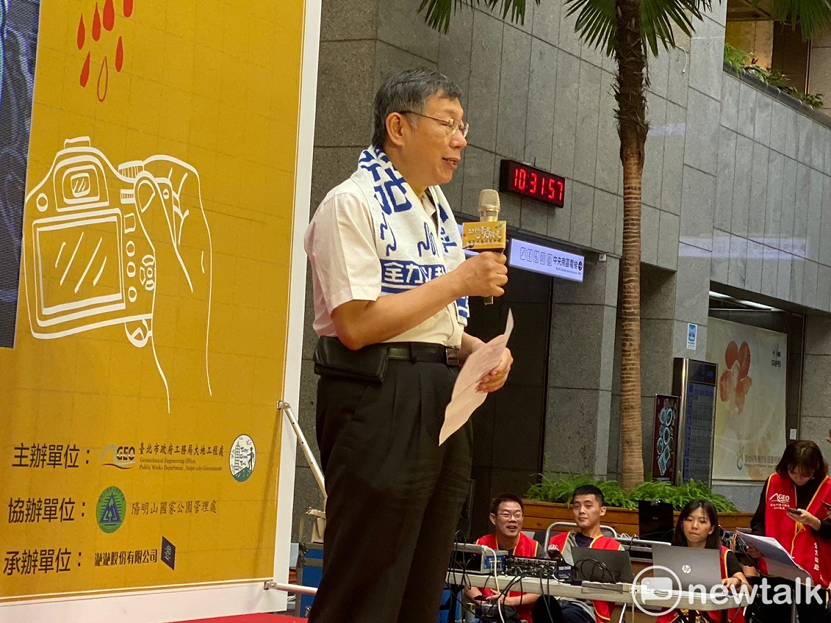 台北市長柯文哲。 圖：周煊惠 ／攝