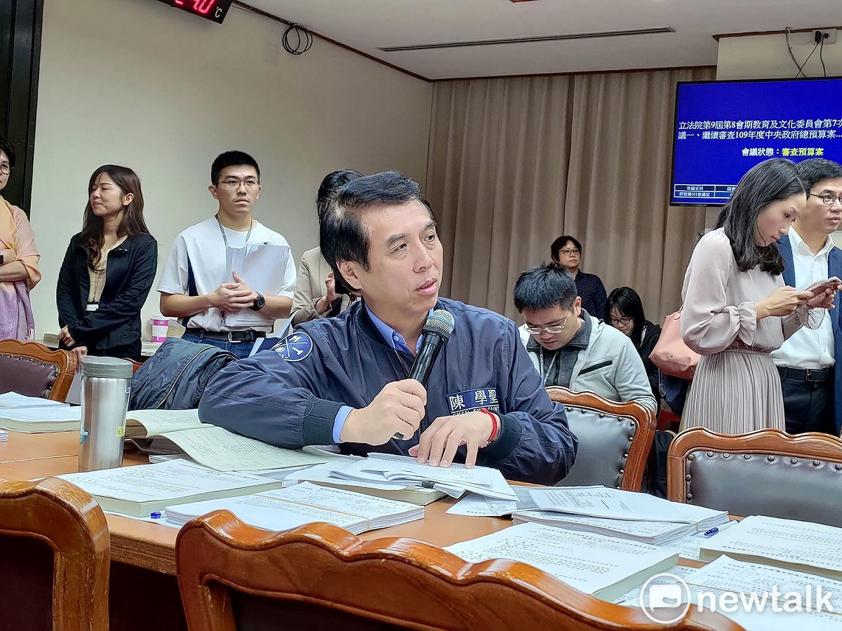國民黨立委陳學聖。 圖：黃建豪/攝