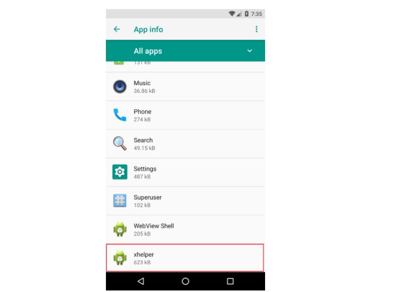 資安網站《Malwarebytes》日前揭露一款「xHelper」惡意程式，即使恢復原廠設定，仍無法刪除該款病毒。 圖：翻攝自資安網站Malwarebytes