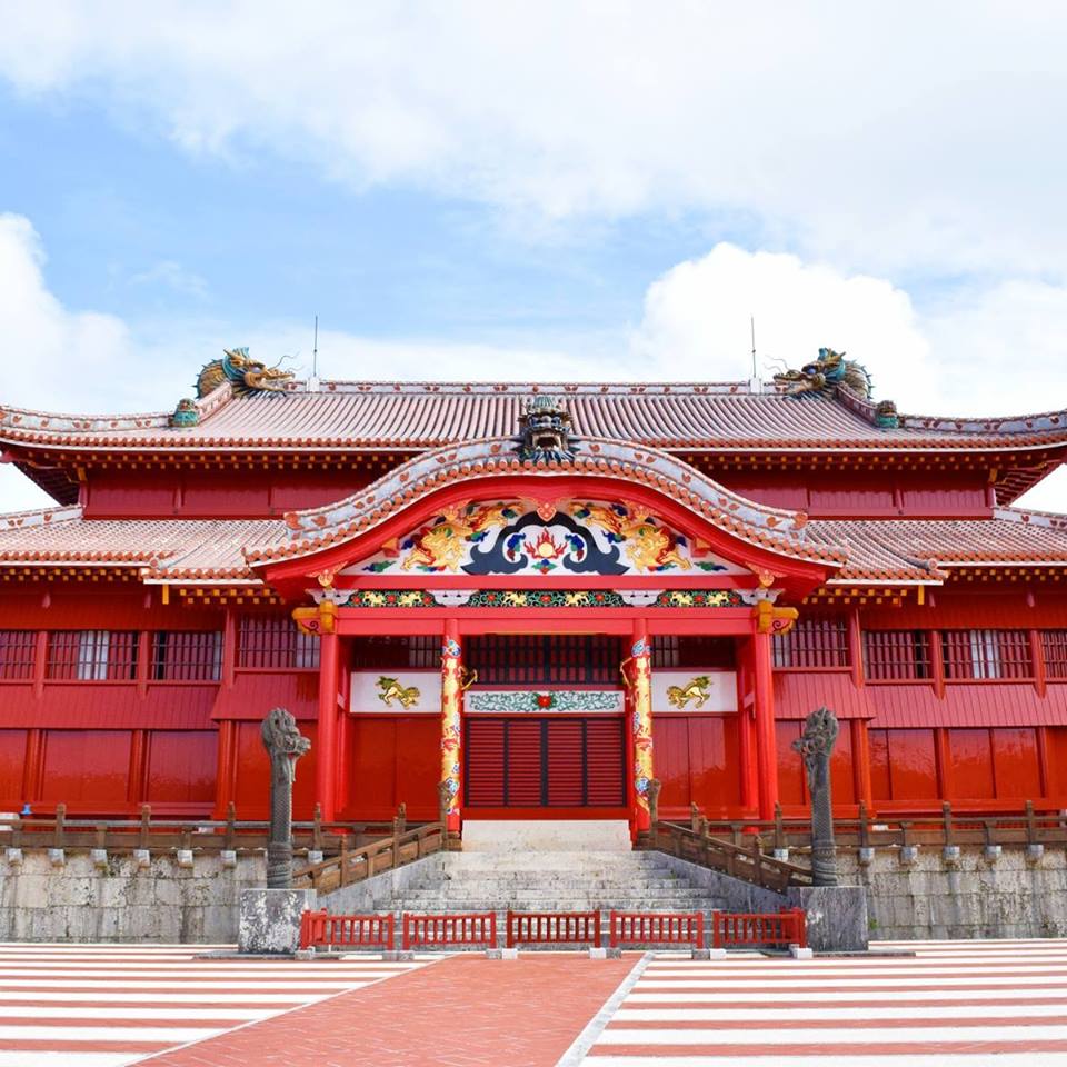 首里城正殿。 圖：翻攝自首里城公園臉書