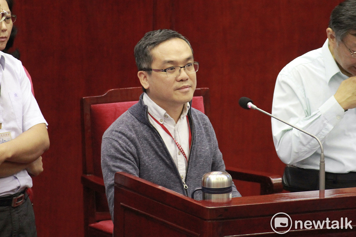 前北市府顧問、北市聯醫總院長特助劉嘉仁。 圖：周煊惠 / 攝（資料照）