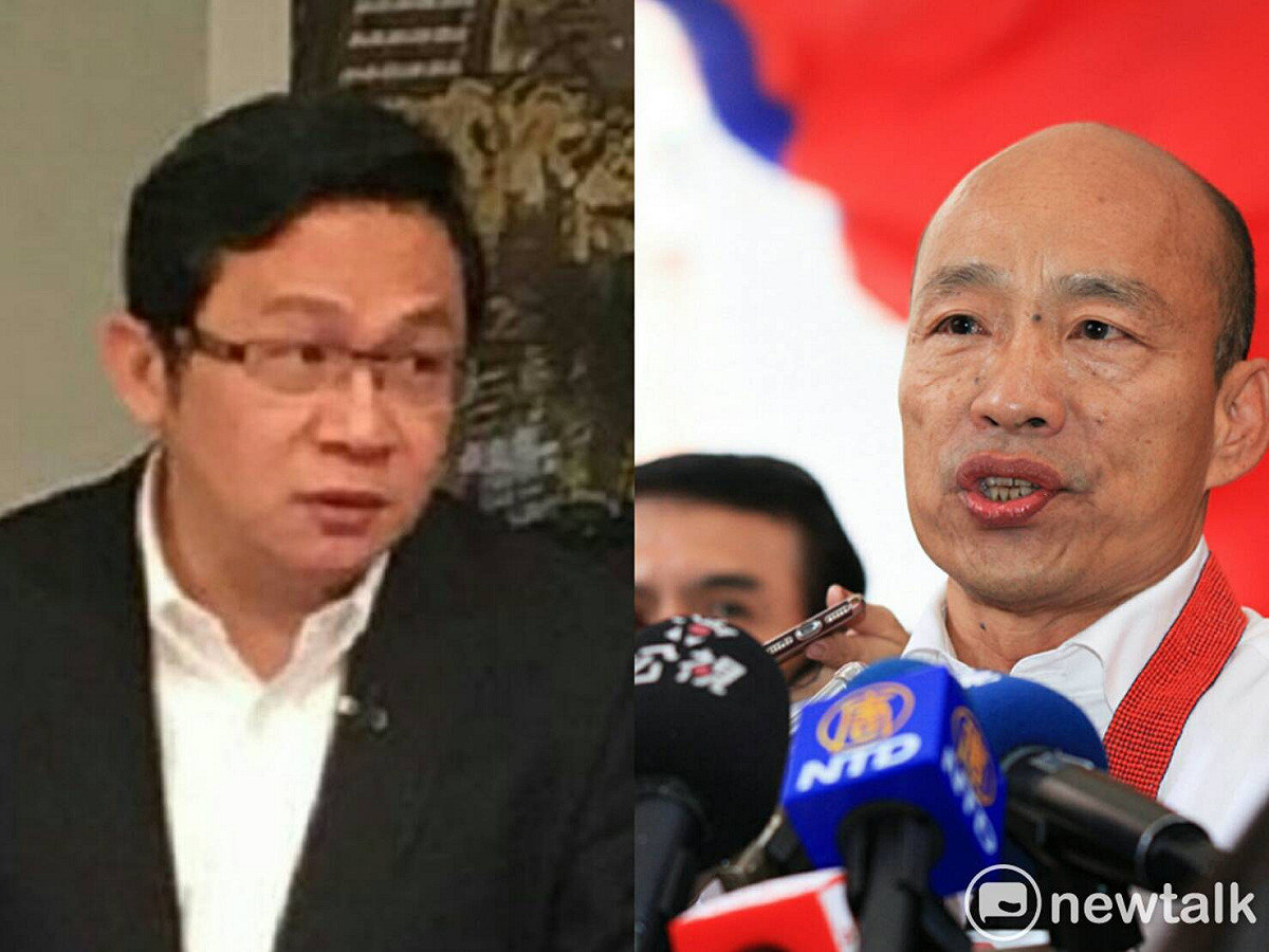 對於陳東豪的指控，韓國瑜鄭重否認，強調已委請律師準備提告。 圖：新頭殼合成