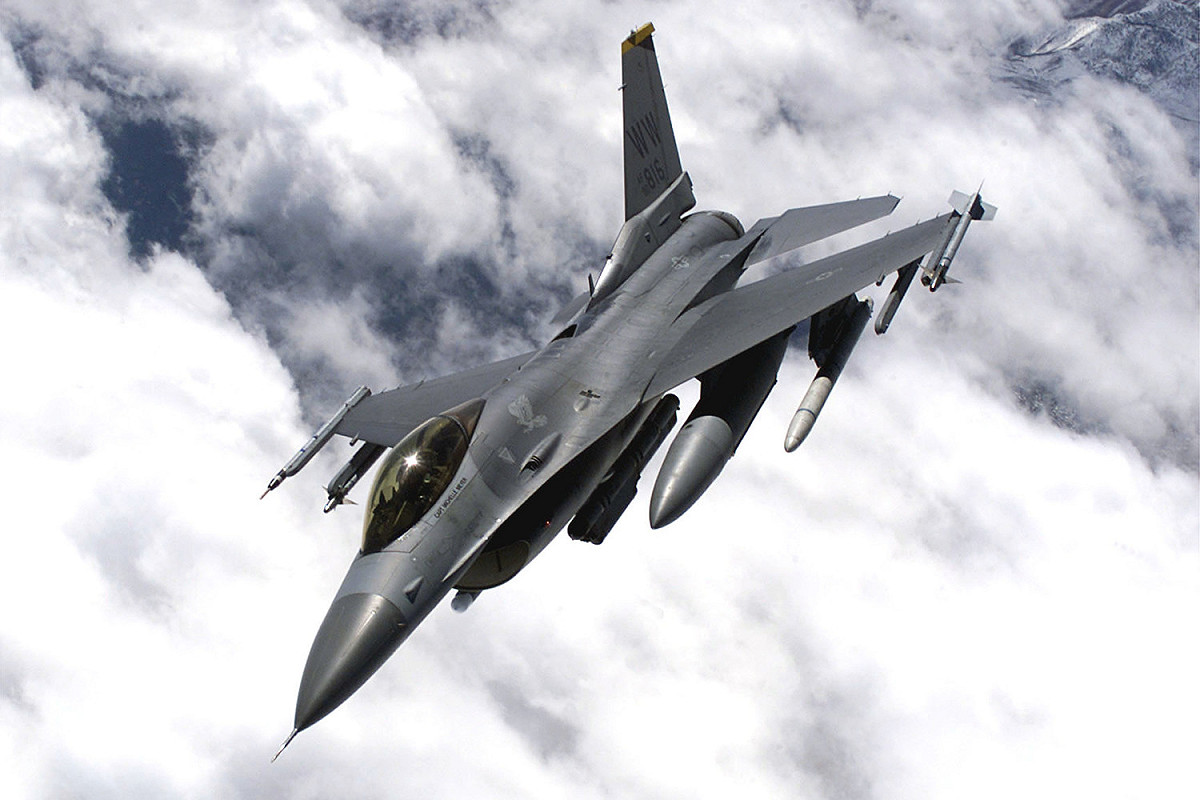 F-16V戰機。 圖 : 翻攝自維基百科