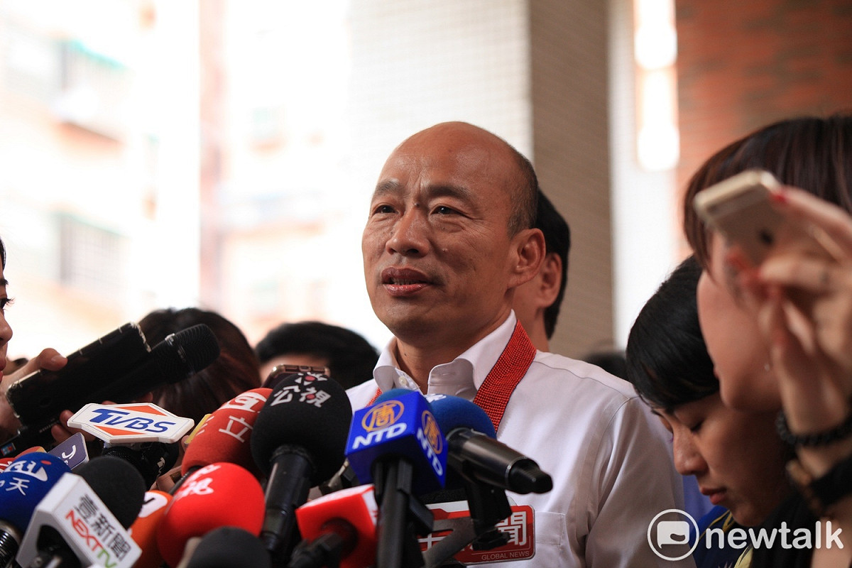 繼出國交換一年免費的政見之後，韓國瑜又提出學貸免息的新議題。 圖：林昀真／攝(資料照)