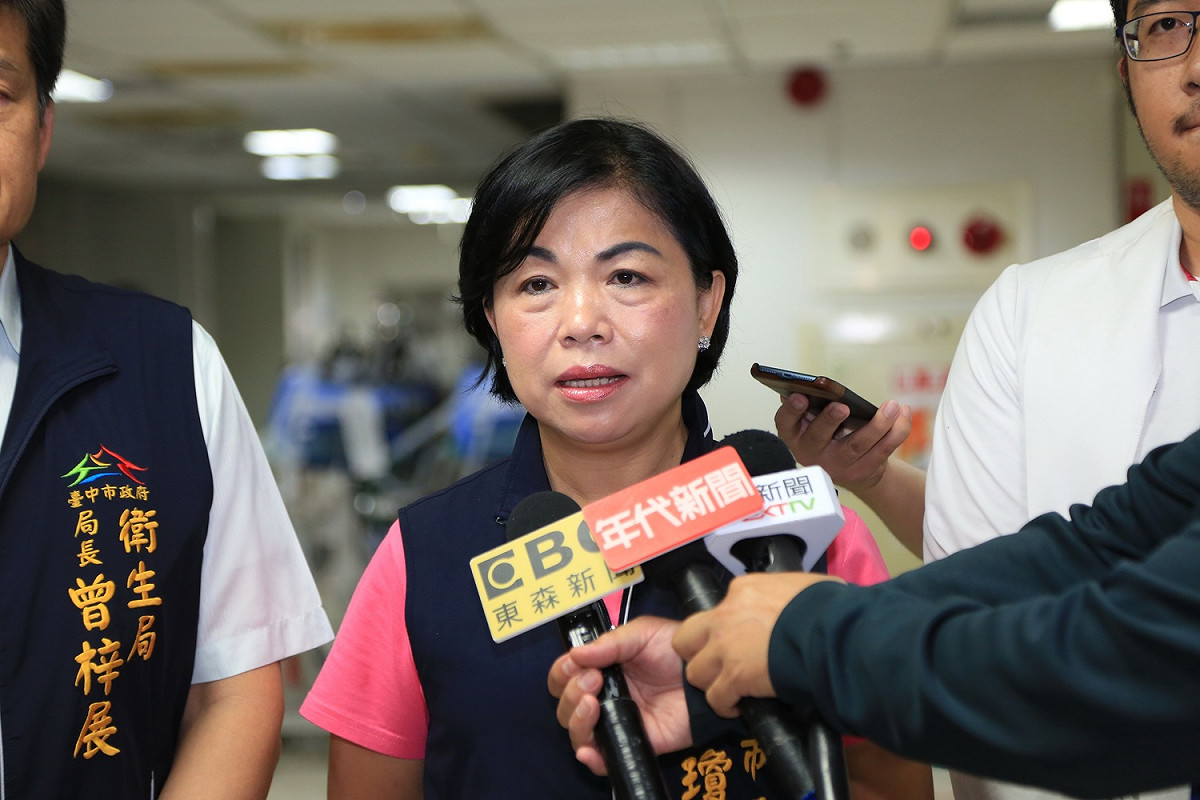 台中市副市長楊瓊瓔。 圖 : 台中市政府/提供
