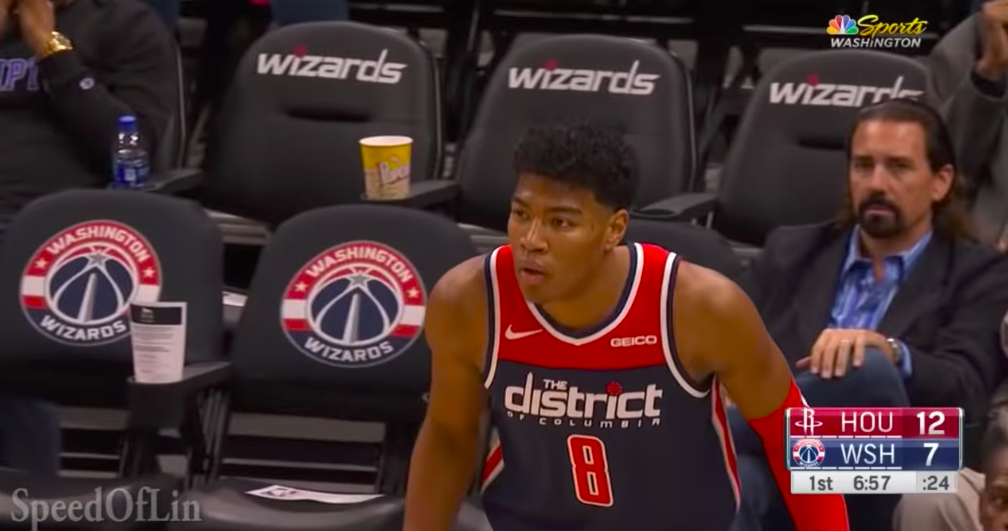 NBA巫師新秀、日本混血球星八村壘出戰世界盃男籃賽。 圖：擷取自Youtube