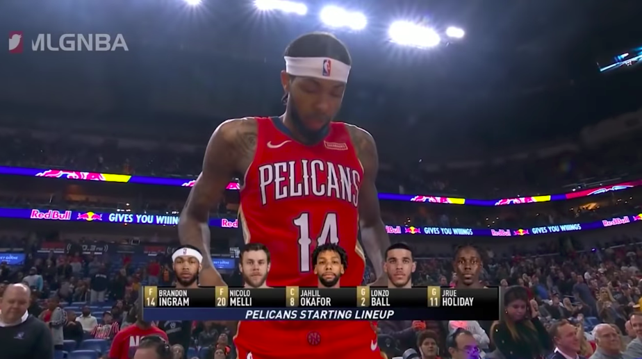 Brandon Ingram。 圖：擷取自Youtube