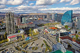 蒙古國首都烏蘭巴托。 圖 : 翻攝自zi.wikipedia.org