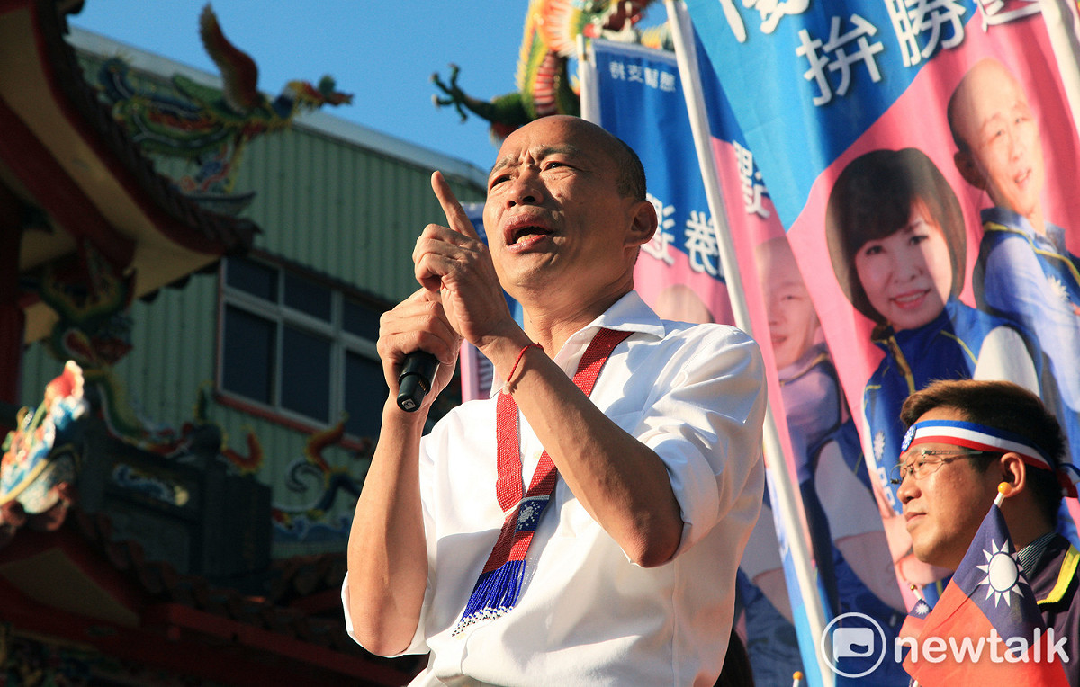國民黨總統參選人韓國瑜。 圖：林昀真/攝（資料照片）