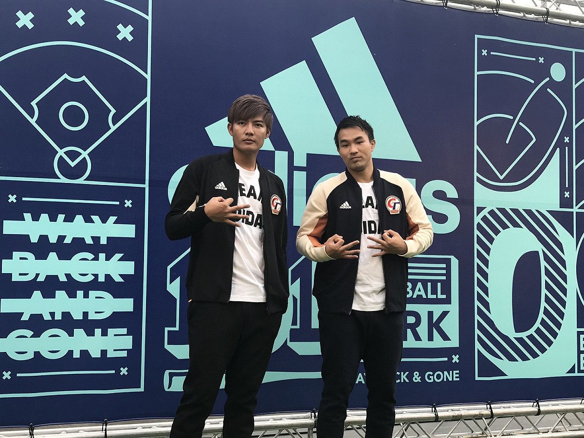 旅美球星王維中（左）、曾仁和（右）。 圖／記者黃彥迪攝