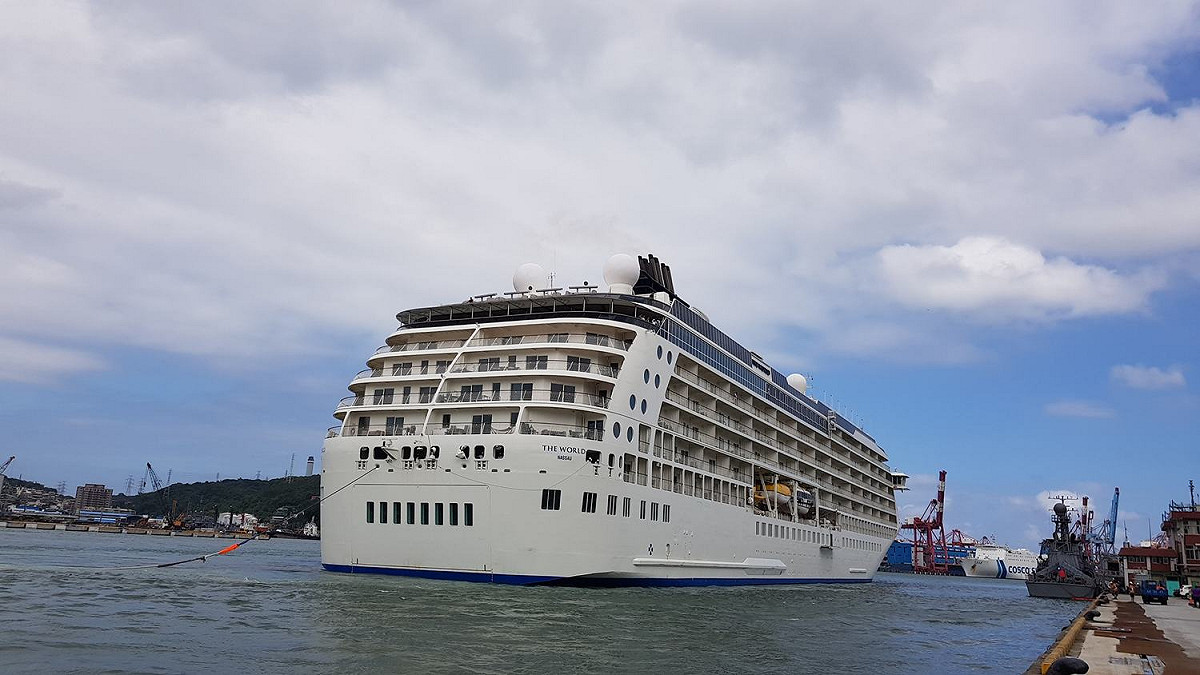 明天（3）將出現五艘郵輪同時停靠基隆港的盛況。 圖：翻攝自Cruise Keelung 基隆港旅客服務臉書