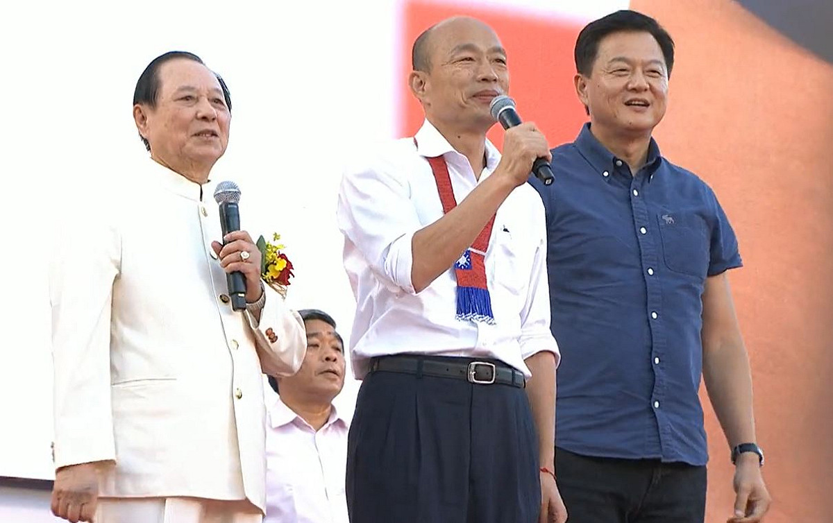 韓國瑜痛批民進黨平時執政不用心，一到選舉搞抹黑，「完全搞政治泡麵」 圖：翻攝國會政黨聯盟臉書