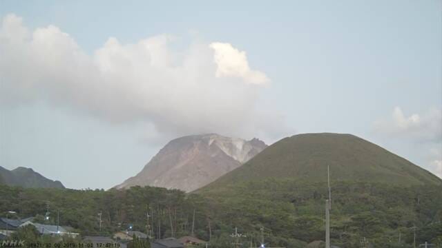 鹿兒島縣薩摩硫黃島。 圖：翻攝自NHK