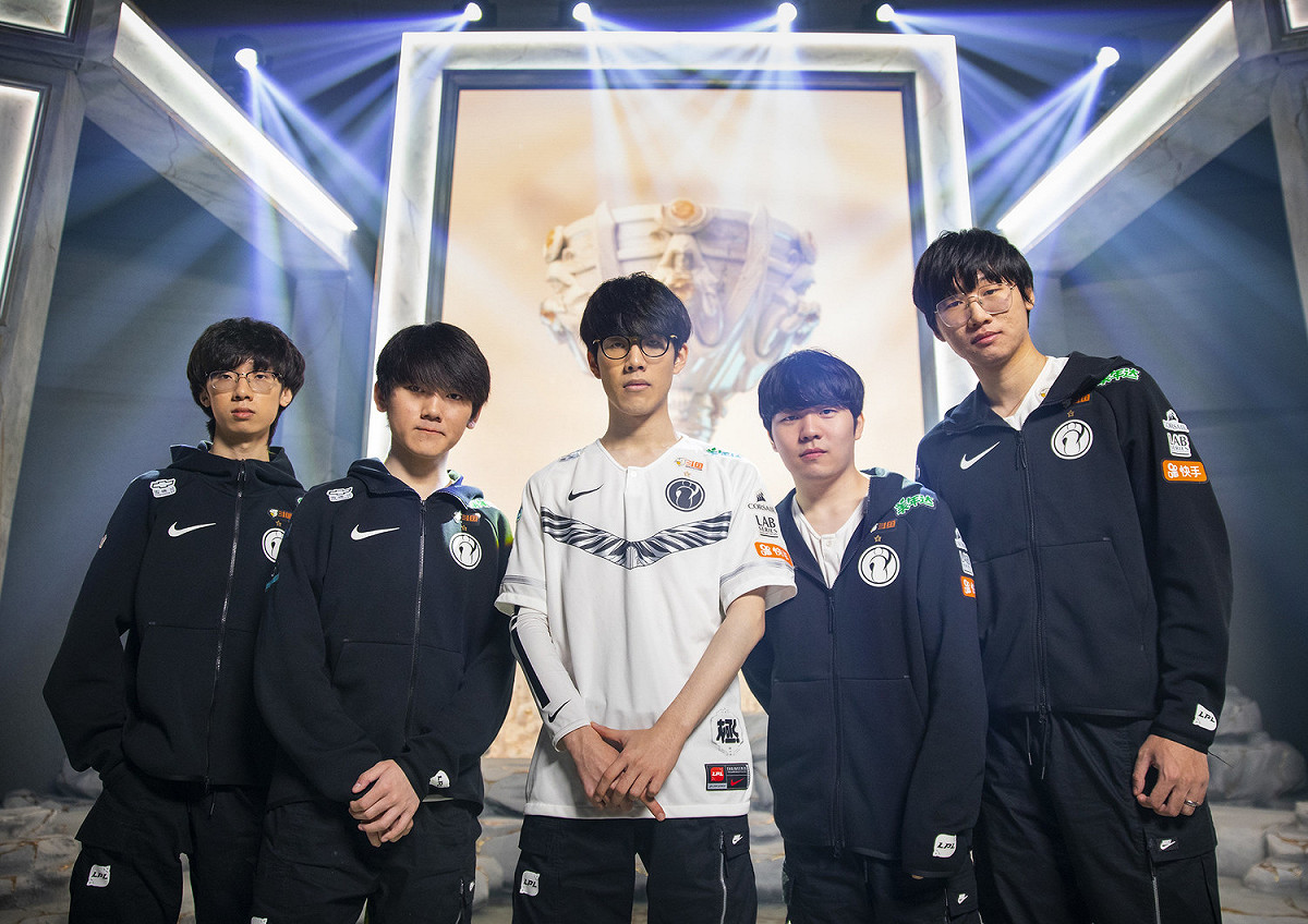 去年世界冠軍Invictus Gaming（iG）衛冕夢碎。 圖：翻攝自LoL Esports Photo Flickr