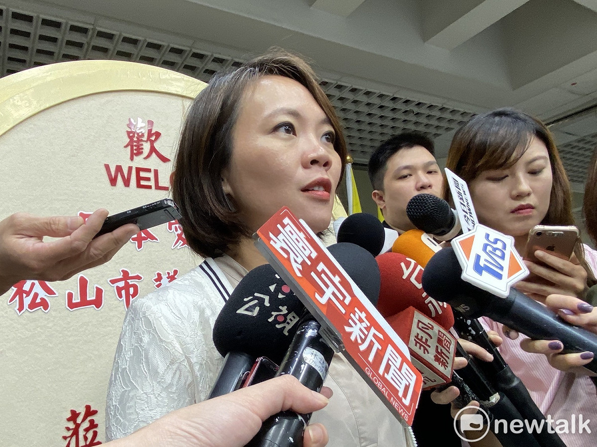 民進黨議員簡舒培。 圖：周煊惠 ／攝