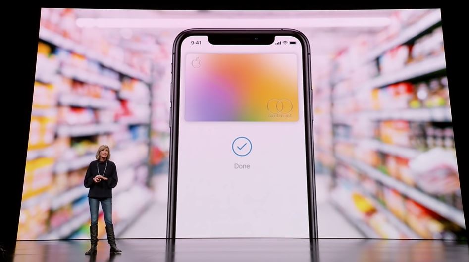 Apple Pay上線短短42天，高盛已向蘋果用戶借出共100億美元（約新台幣3040億元）。 圖：翻攝自蘋果官方YouTube