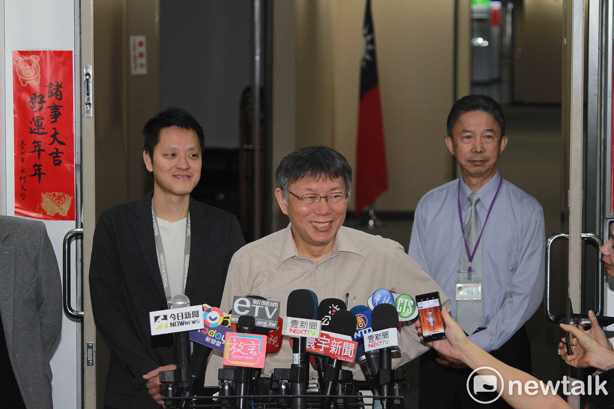 台北市長柯文哲。 圖：周煊惠 ／攝（資料照）