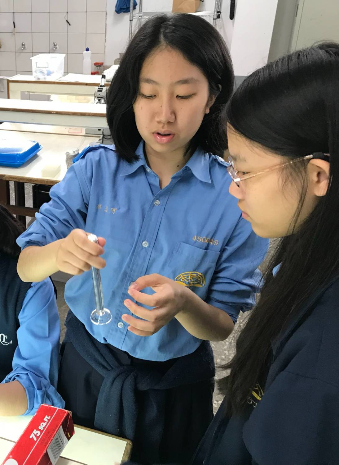 馮道可同學在108學年度高中數理及資訊學科能力競賽的新北區複賽，榮獲生物第一。  圖：竹林中學提供