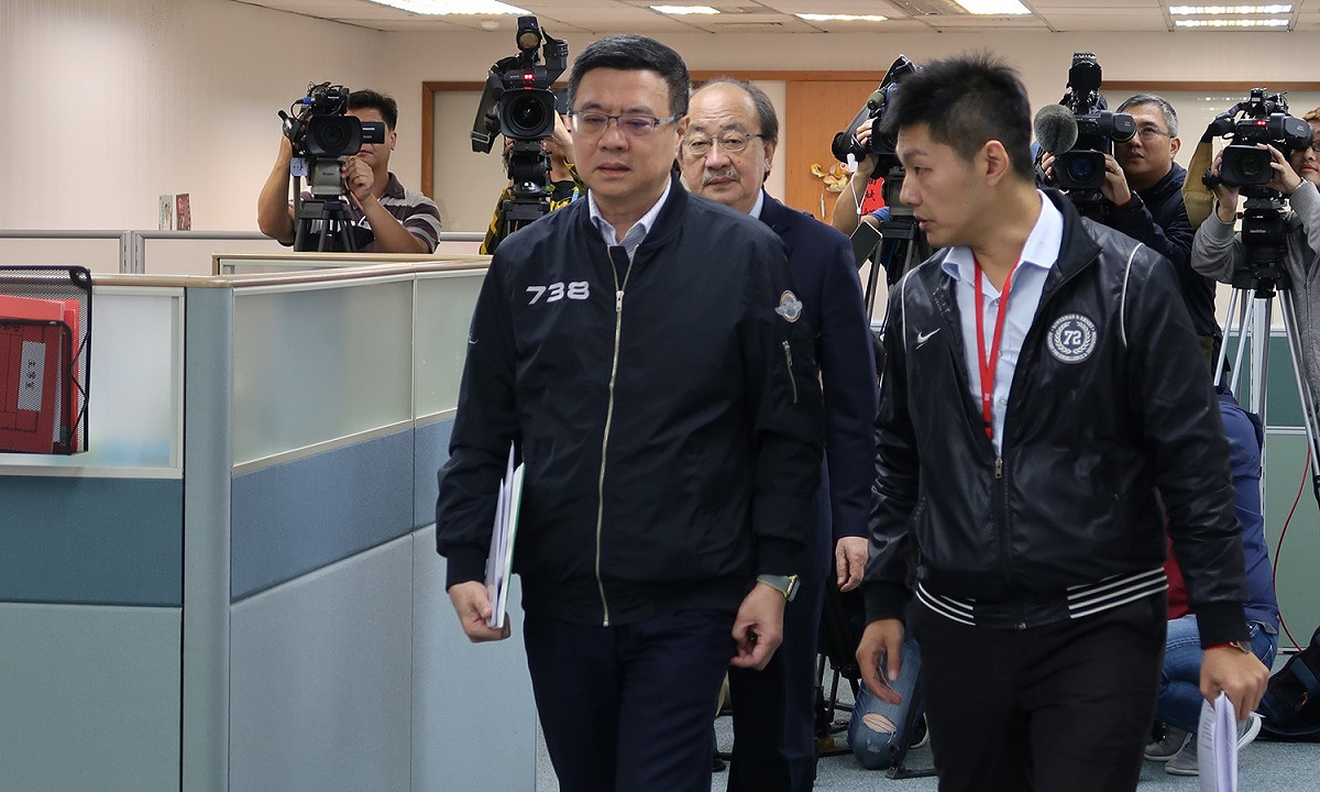 民進黨主席卓榮泰。 圖：林朝億/攝
