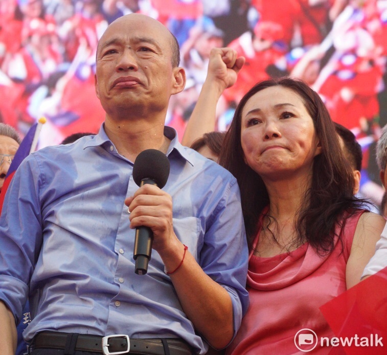 國民黨總統候選人韓國瑜夫婦再被爆在台北市仁愛路擁有房產。 圖：張良一／攝（資料照）