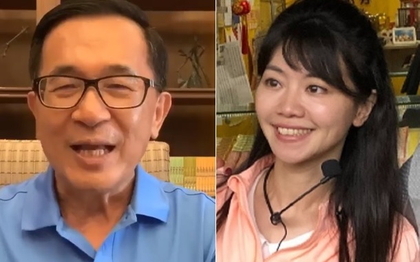 嗆高嘉瑜拿12年前翹腿作文章 扁：蔡總統見92歲扁媽也翹腿