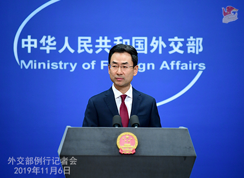 中國外交部發言人耿爽。 圖：中國外交部