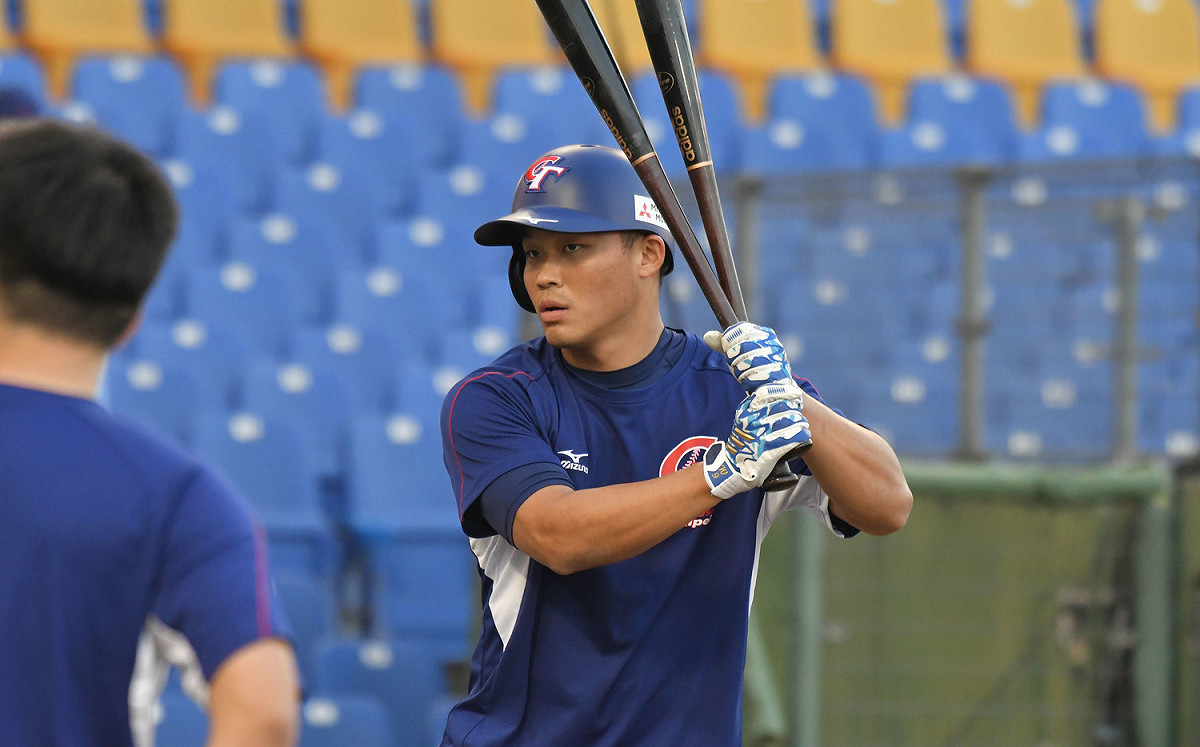 12強／王柏融低潮改打第8棒 朱育賢進中心打線